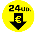 Comprando 24 la unidad a 0,49€ 