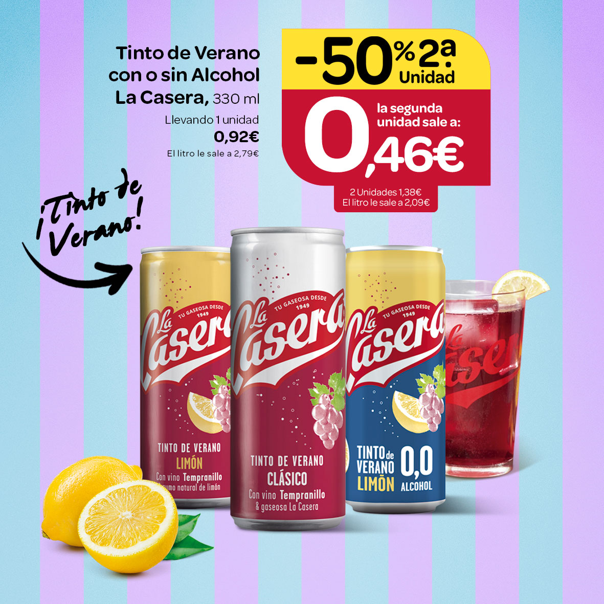 Tinto de Verano La Casera
