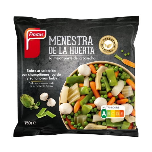 menestra de la huerta, 750grs
