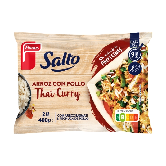 arroz con pollo thay curry, 400g