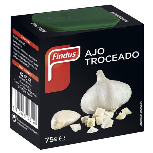 ajo troceado, 70g