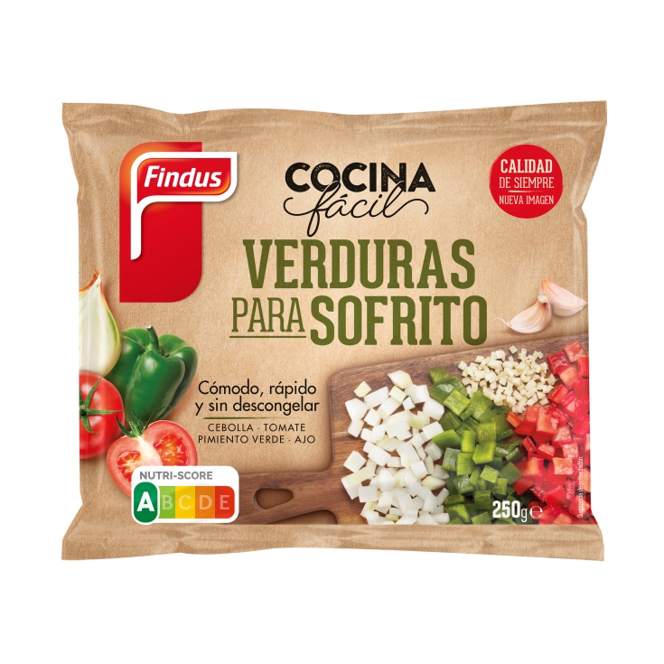 verduras para sofrito, 250g