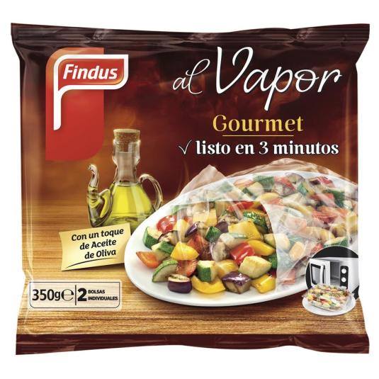 verduras gourmet al vapor, 400g