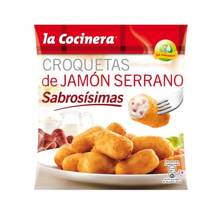 croquetas de jamón serrano, 500g