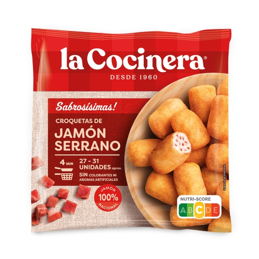 croquetas de jamón serrano, 500g