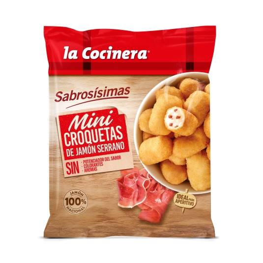 mini croquetas jamón, 300g