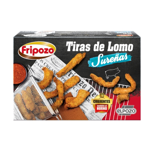 tiras de lomo sureñas, 250g