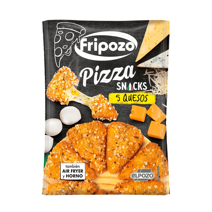 pizza snack 5 quesos, 250g