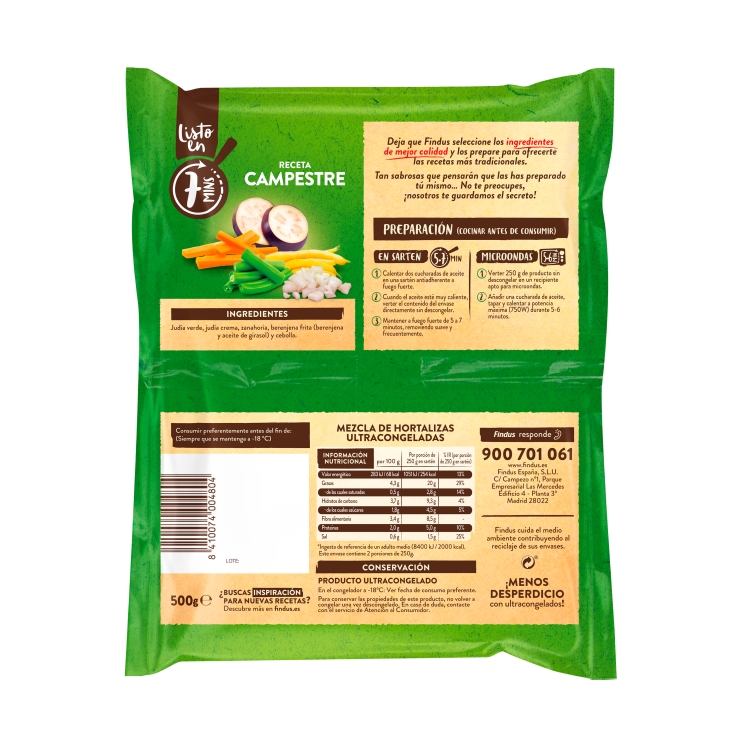 salteado campestre, 500g