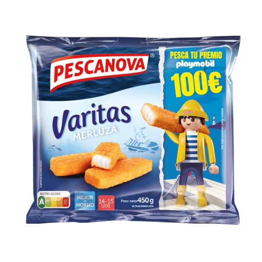 varitas merluza, 450g