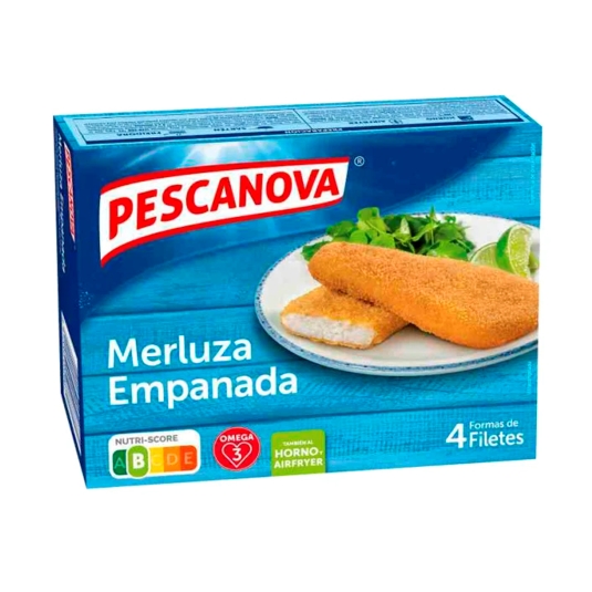 merluza empanada, 340g