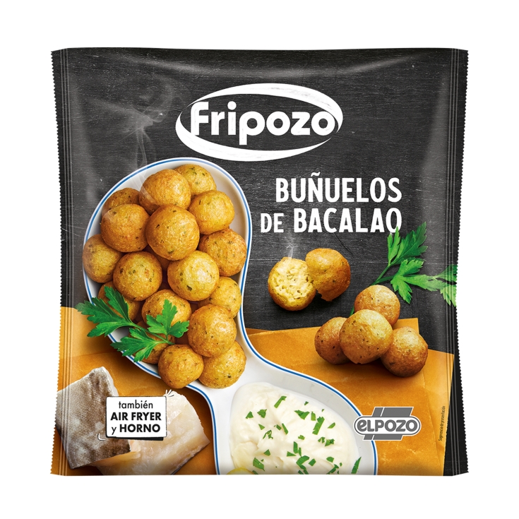 buñuelos de bacalao, 500g