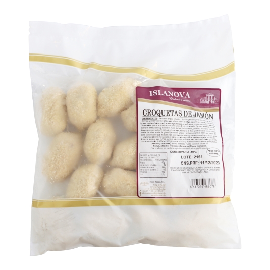 croquetas de jamón, 400g