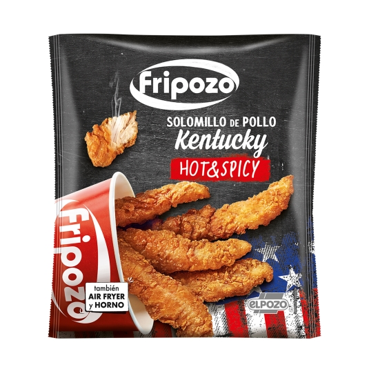 solomillo de pollo kentucky hot&spicy, 250g