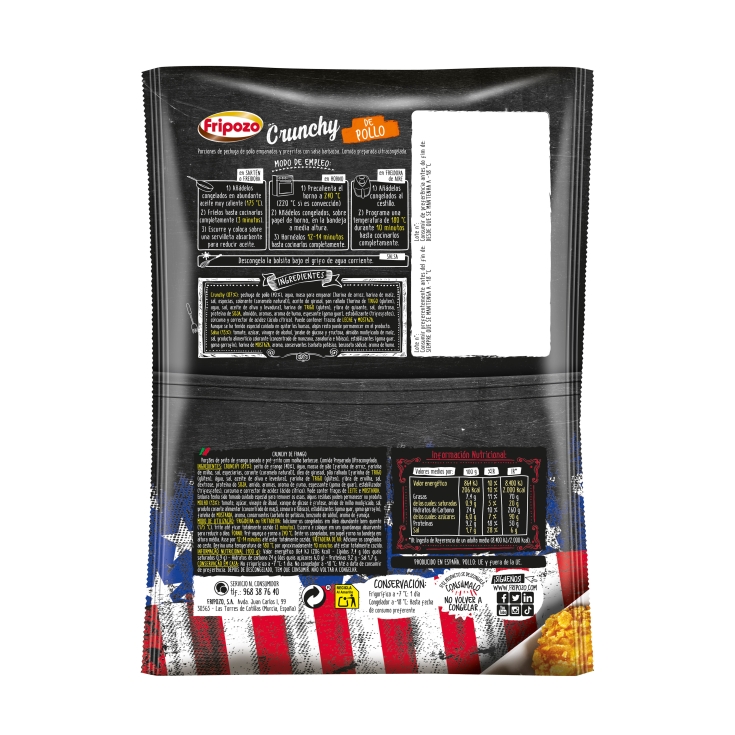 crunchy pechuga pollo, 300g