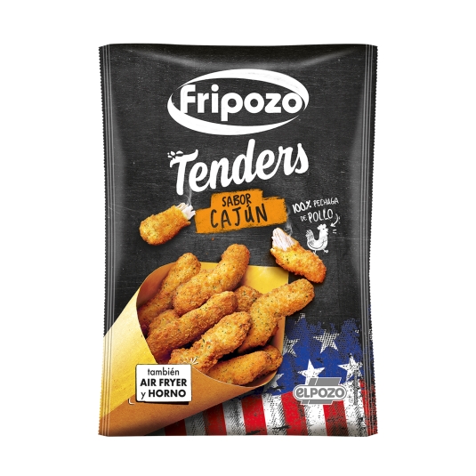 tenders pechuga pollo cajun, 250g