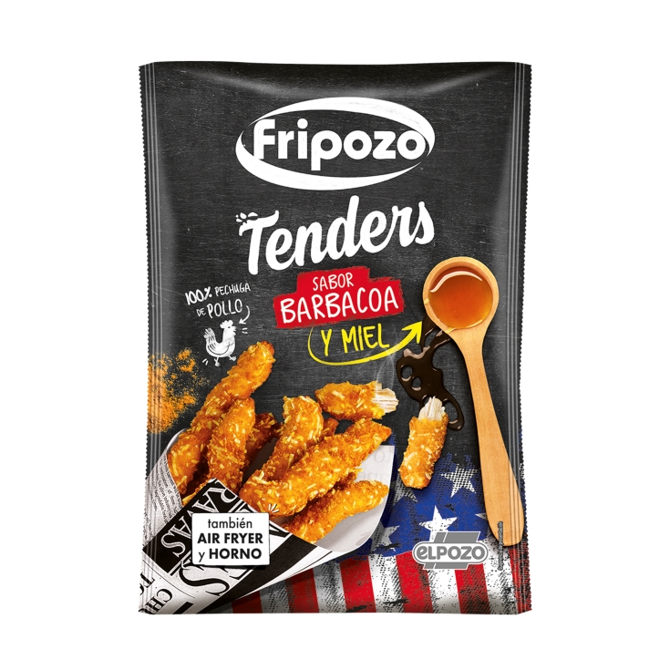 tenders pechuga pollo barbacoa, 250g