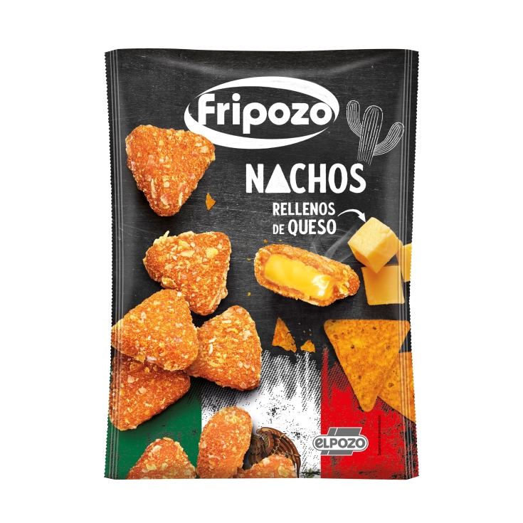 nachos relleno queso, 250g