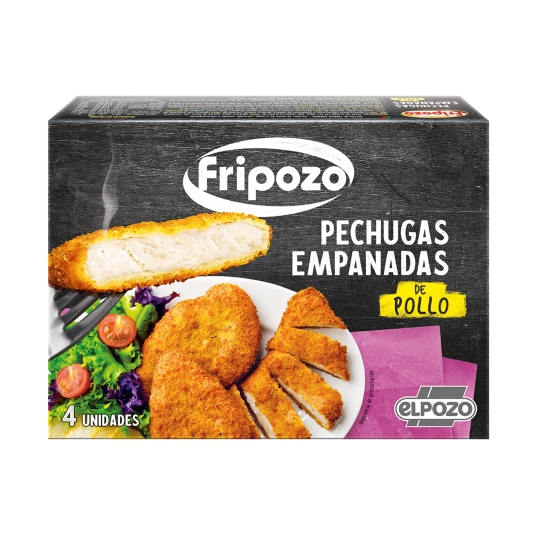 pechuga de pollo empanada, 320g