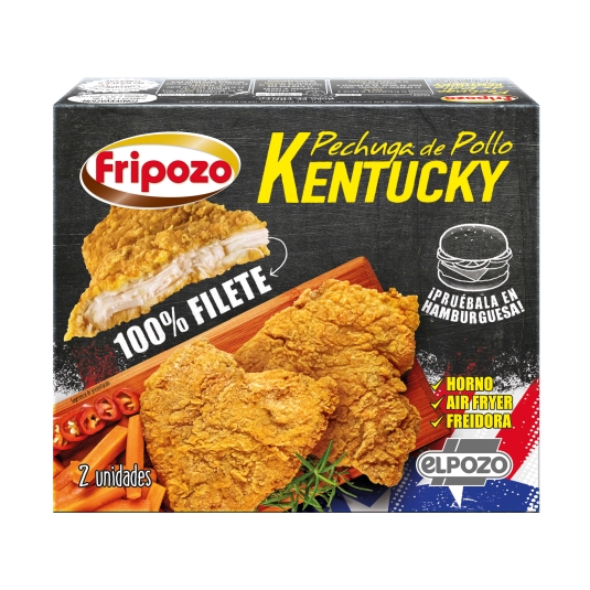 pechuga pollo kentucky, 240g