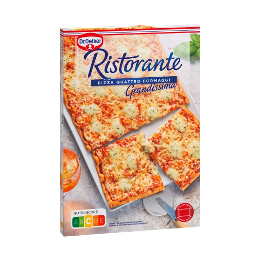pizza grandissima 4 formaggi, 560g