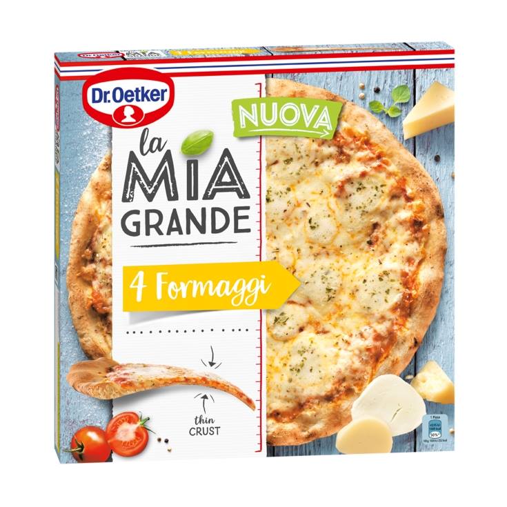 pizza 4 quesos, 400g