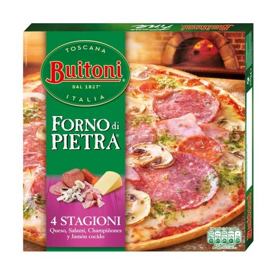 pizza forno di pietra 4 estaciones, 355g