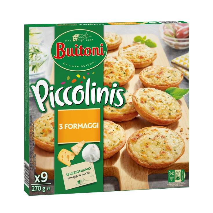 piccolinis 3 quesos, 270g