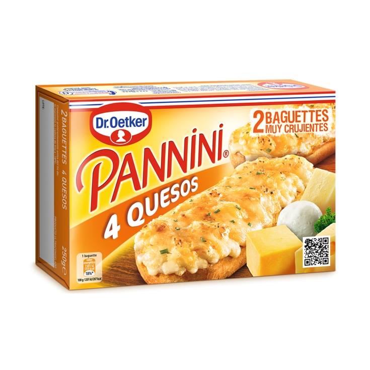 pannini 4 quesos, 250g