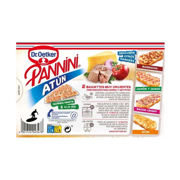 pannini atún, 250g