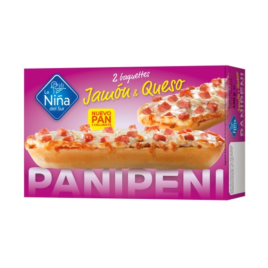 panipeni jamón y queso, 250g