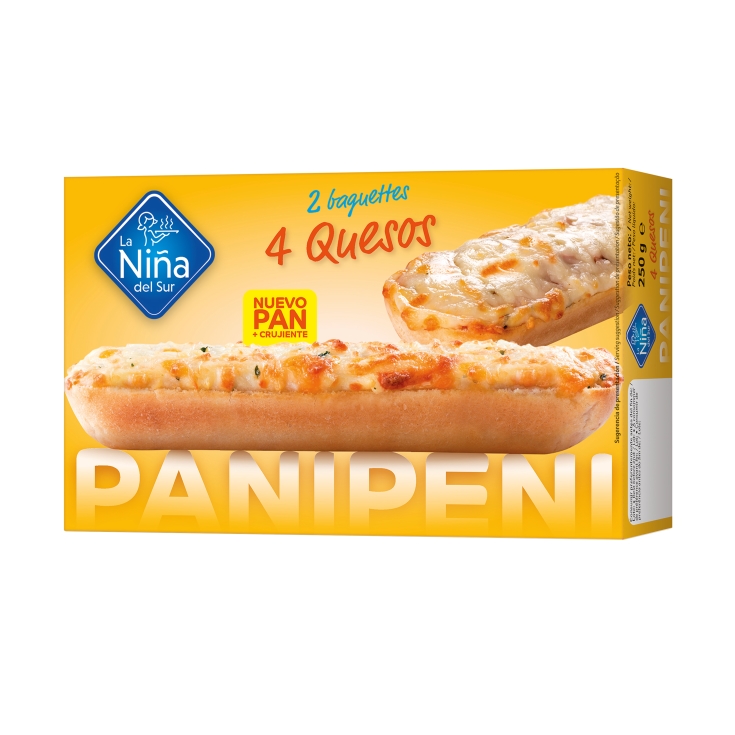 panipeni 4 quesos, 250g