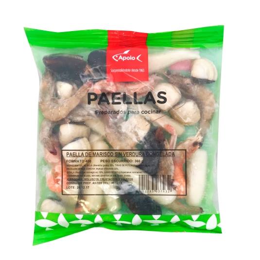 preparado paella de marisco, 400g