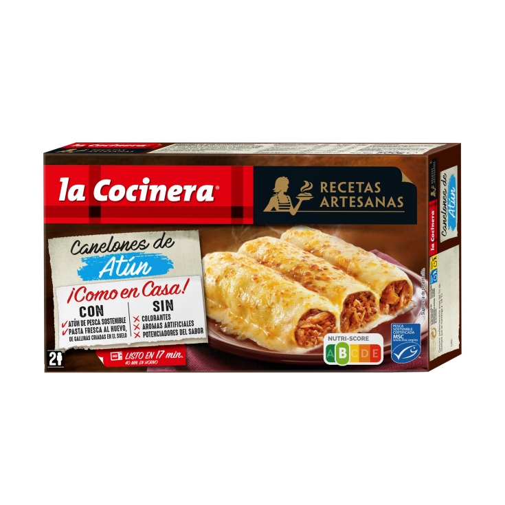 canelones atún, 500g