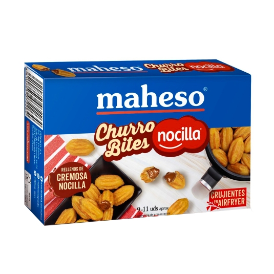 churro bites relleno de cremosa nocilla, 170g