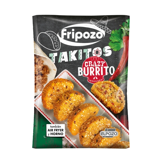 takitos crazy burrito, 250g