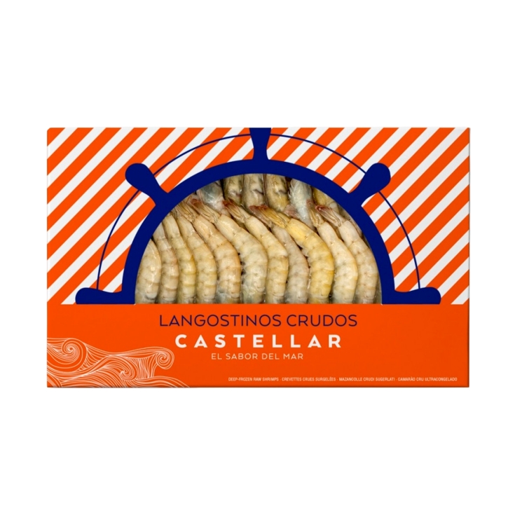 langostino crudo 18/24 piezas, 700g