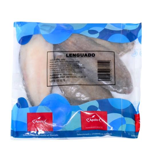 lenguado, 600g