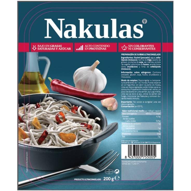 surimi nakulas bandeja, 200g