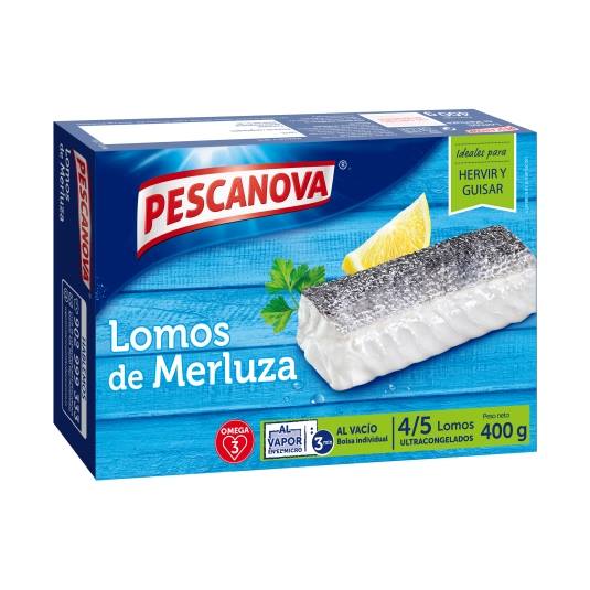 lomos de merluza, 360g