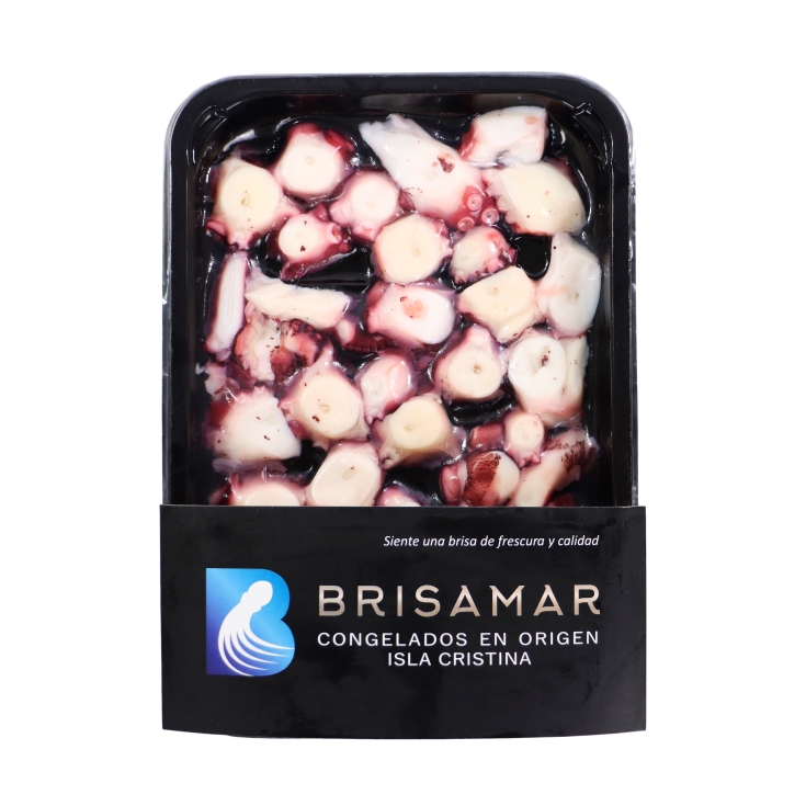 pulpo cocido en rodajas, 250g