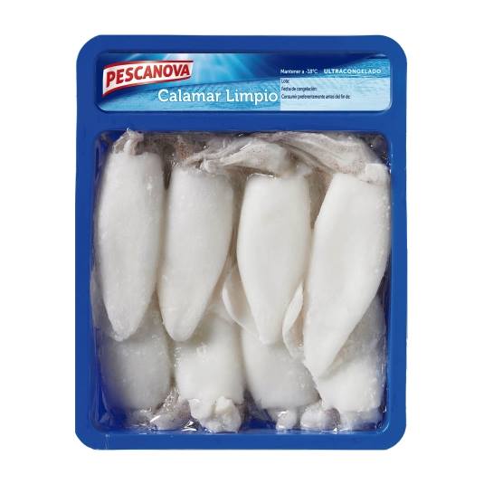 calamar limpio, 400g