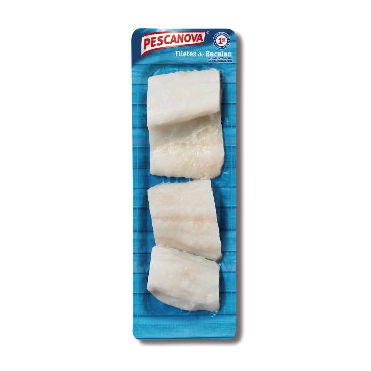 filetes bacalao, 400g