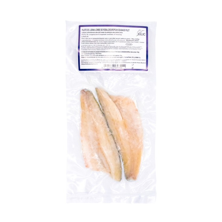 filetes de lubina 2x90g, 180g