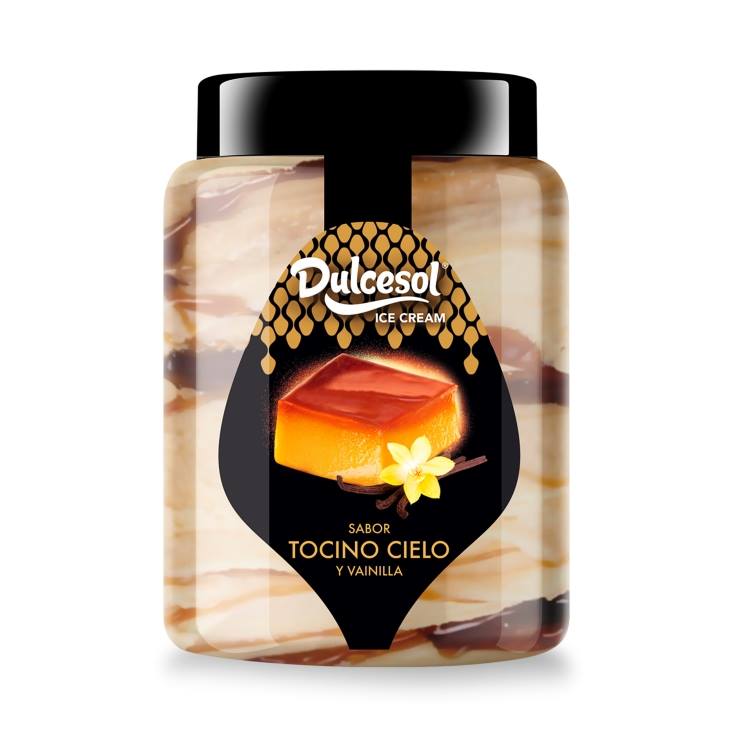 helado tocino cielo/vainilla bote, 500g