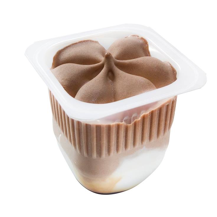 helado vaso nata chocolate, pk-4