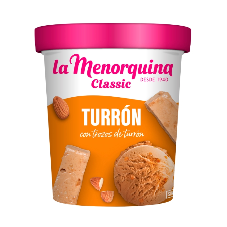 helado bulk turrón extra, 350g