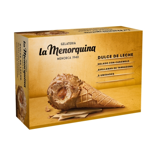 helado cono alma dulce de leche, pk-3