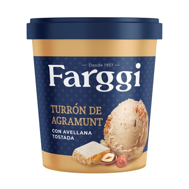 helado turrón de agramunt, 450ml