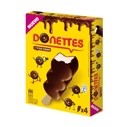 helado bombóm donettes, pk-4